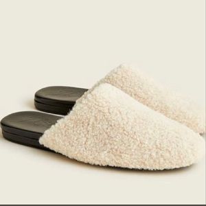 J. Crew Sherpa Mules